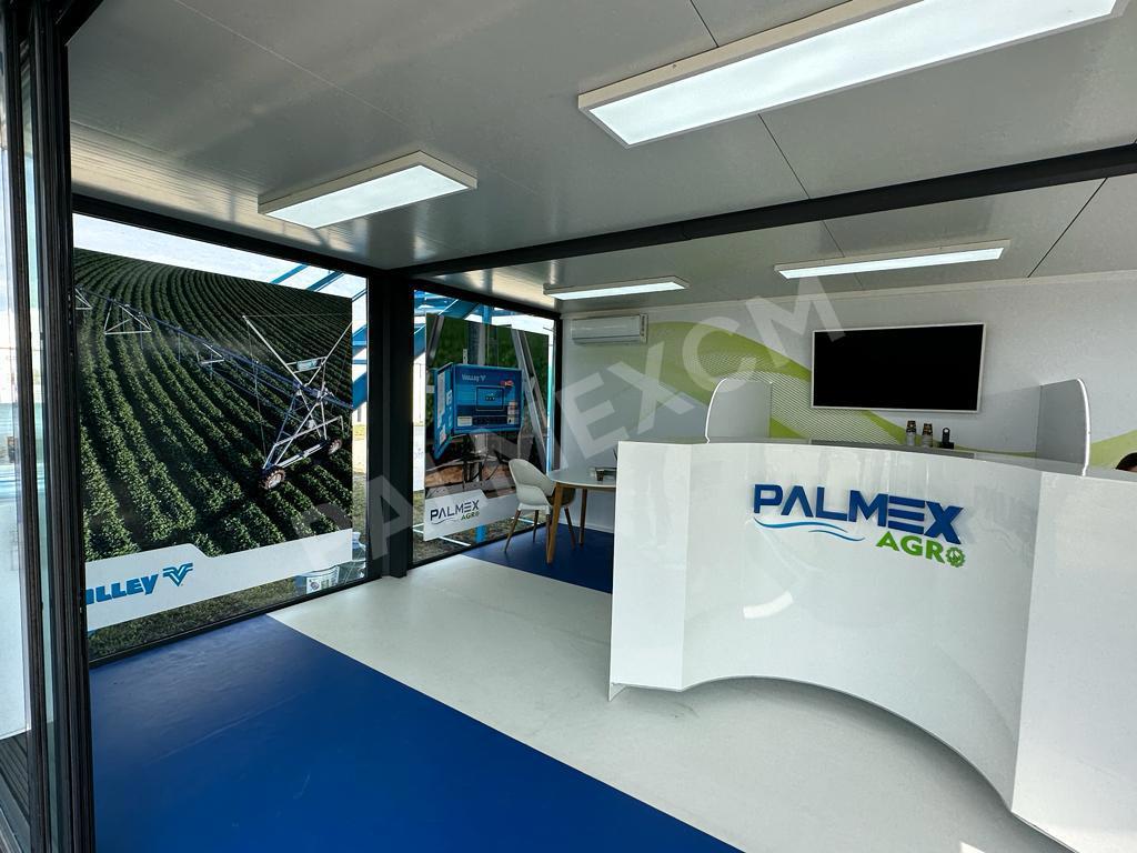 container showroom PalmexAgro