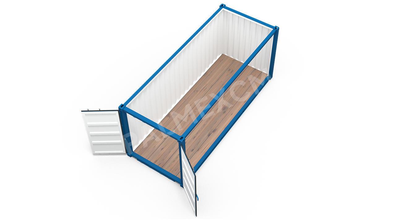 Seecontainer 20' Blau PALMEX