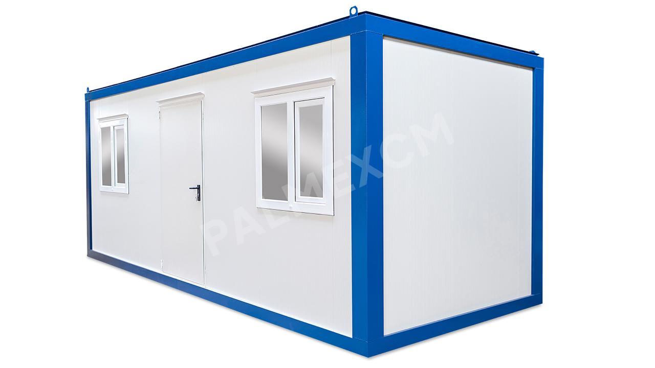 Baucontainer 6m HI-FIX 1 Tür 2 Fenster | PalmexCM