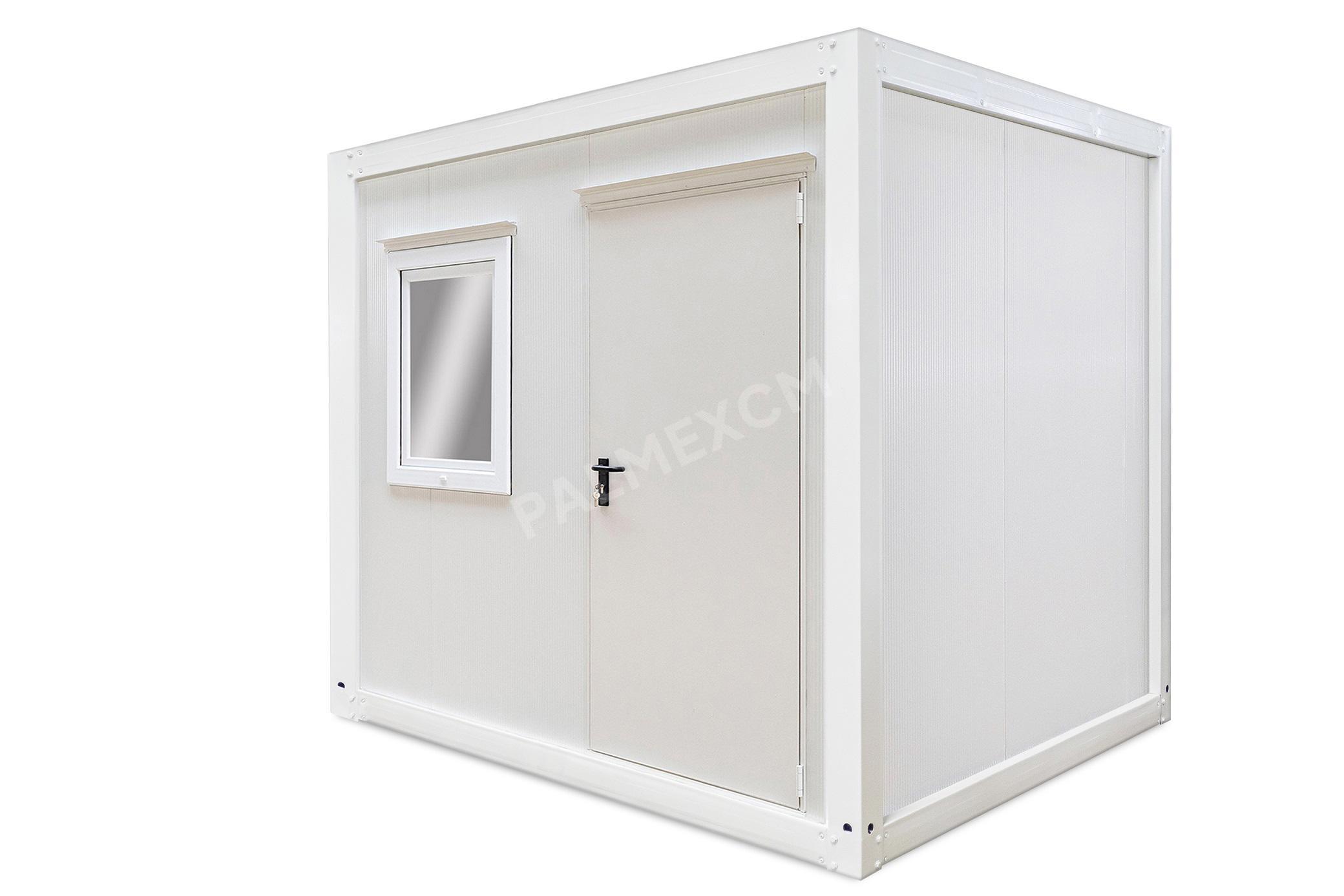 Container Haus 3m HI-FLEX 1 Tür 1 Fenster | PalmexCM
